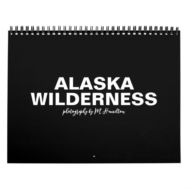 Calendario de Alaska Wilderness (Tapa)