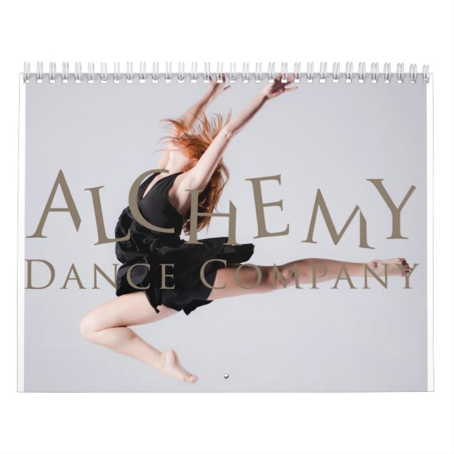 Calendario de Alchemy Dance Company (Tapa)