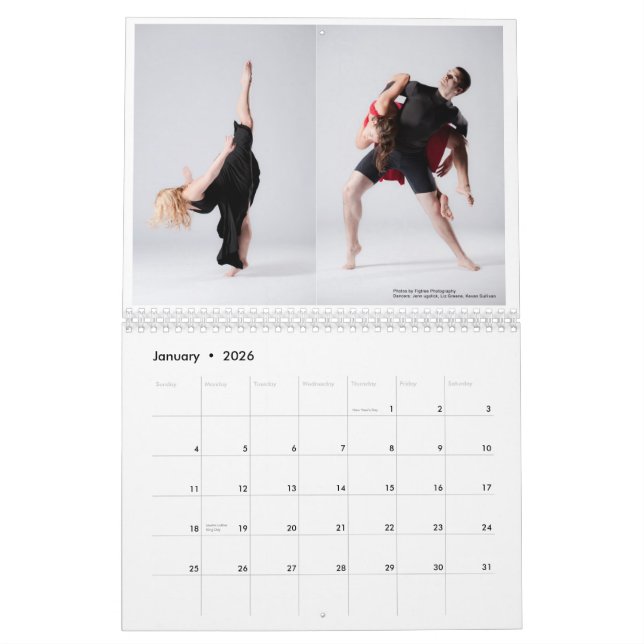 Calendario de Alchemy Dance Company (Jan 2026)
