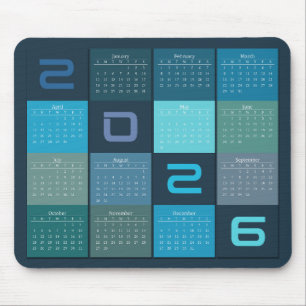 Calendario de Alfombrilla para Ratón 