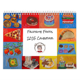 Calendario de alimentos favoritos
