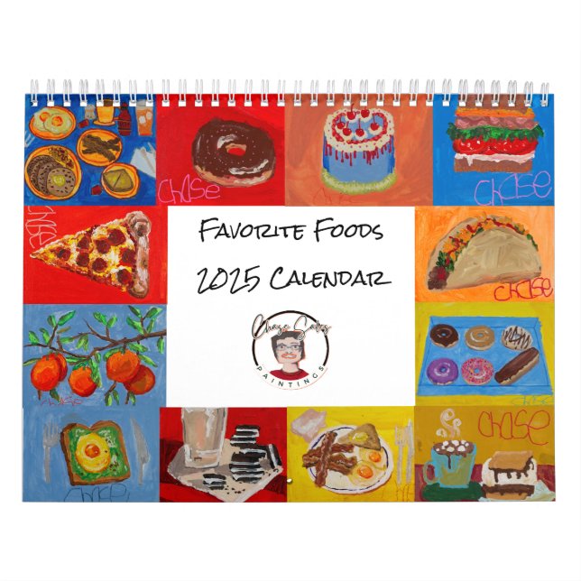 Calendario de alimentos favoritos (Tapa)