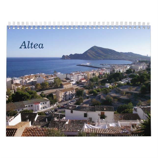 Calendario de Altea, España (Tapa)