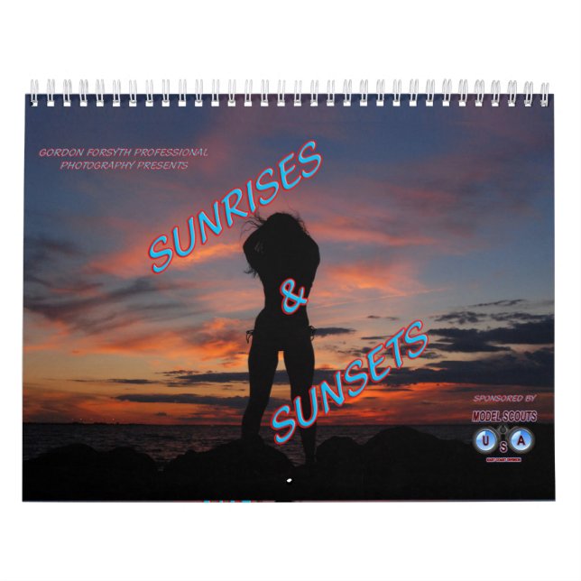 Calendario de amaneceres y atardeceres de chicas a (Tapa)