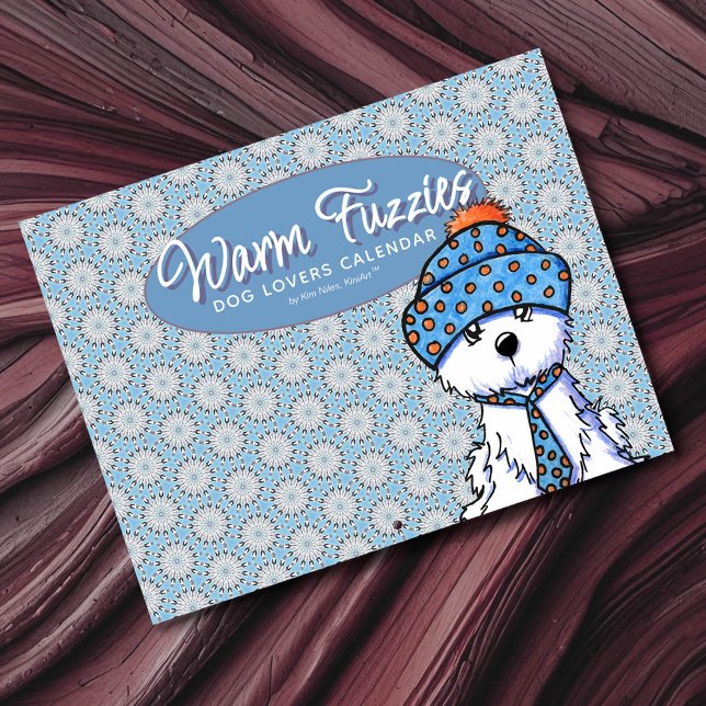 Calendario de Amantes de Perros Warm Fuzzies (Warm Fuzzies dog lover calendar by Kim Niles)