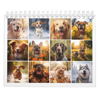 Calendario de amantes del perro 2024