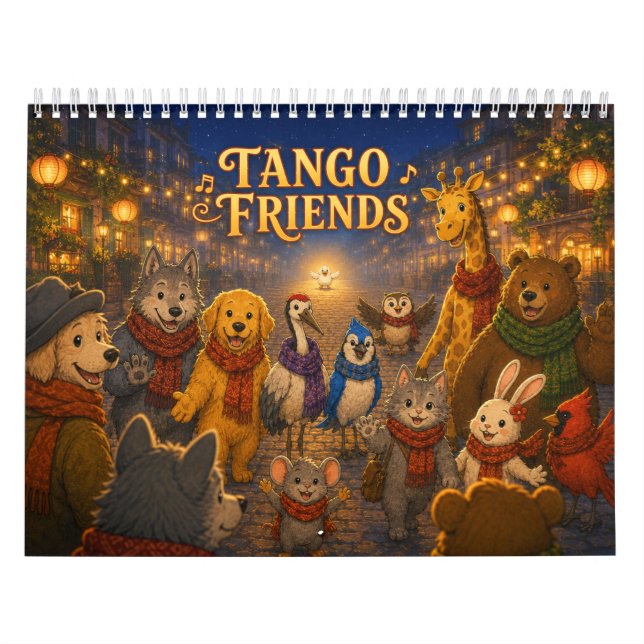 calendario de Amigos del Tango (Tapa)