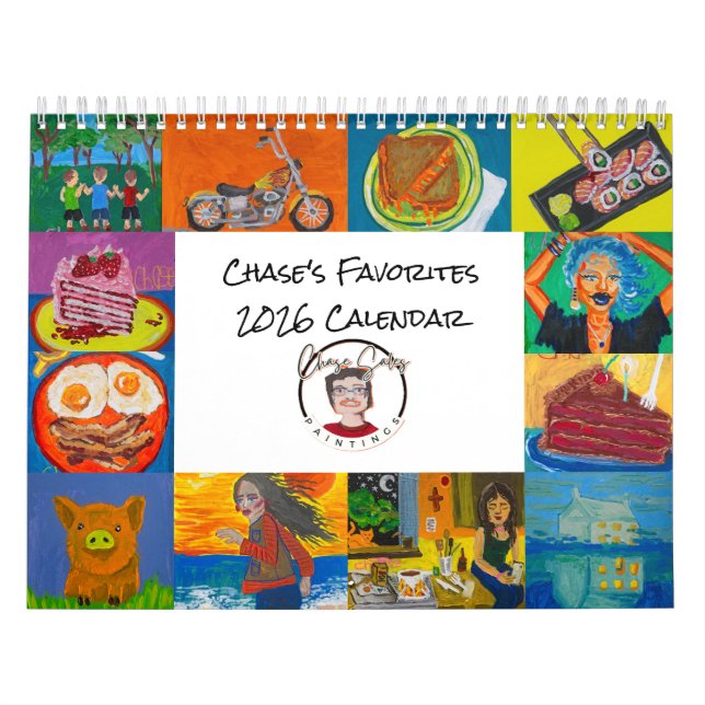 Calendario de amigos favoritos 2025 (Tapa)