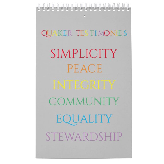 Calendario de Amigos (Quaker) 2023 (Tapa)