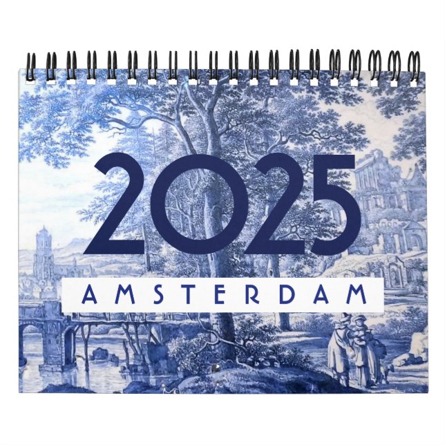 Calendario de Amsterdam 2025 (Tapa)
