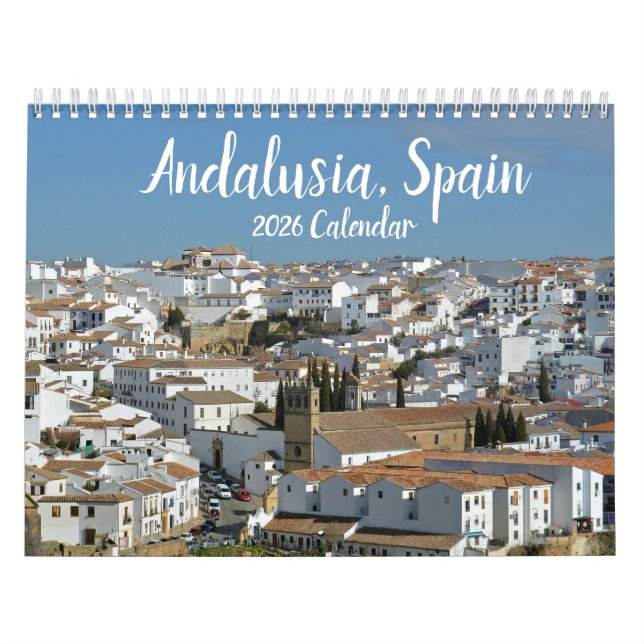 Calendario de Andalucía España 2026 (Tapa)
