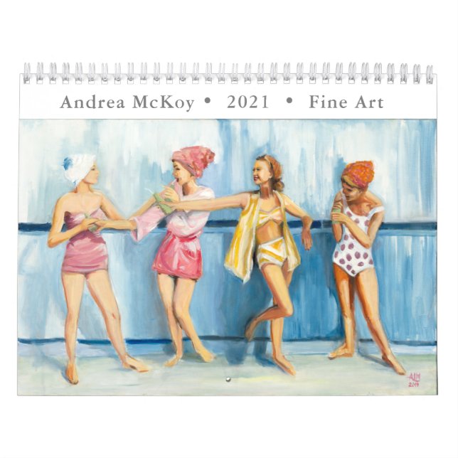 Calendario de Andrea McKoy Bella Artes 2021 - Edic (Tapa)