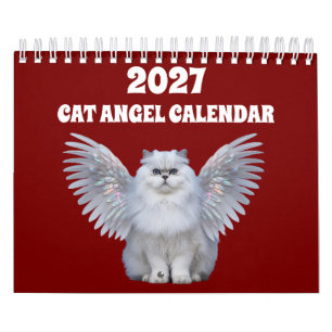 Calendario de ángel de gato 2027
