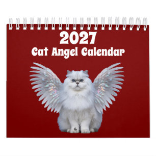 Calendario de ángel de gato 2027
