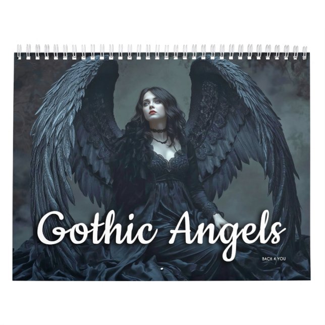 Calendario de Ángeles Góticos (Tapa)