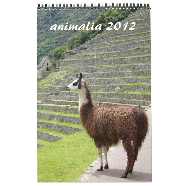 calendario de animales 2012 (Tapa)