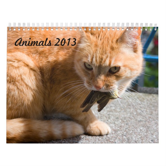 Calendario de animales 2013 (Tapa)