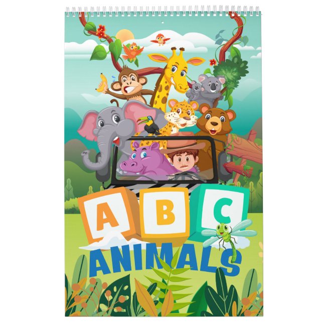 Calendario de Animales ABC (Tapa)