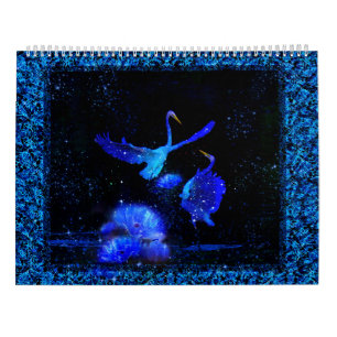 Calendario de animales de arte de fantasía soñada