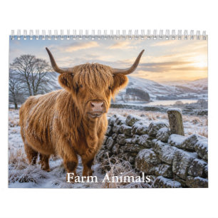 Calendario de Animales de Granja