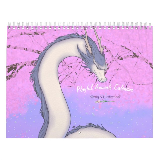 Calendario de Animales Juguetones (Tapa)