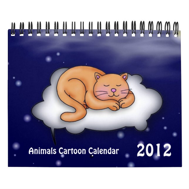 Calendario de Animals Personalizado 2012 (Tapa)