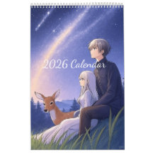 Calendario de Anime 2026 (Imágenes creadas por Gro