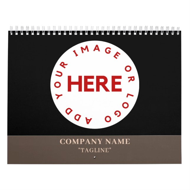 Calendario de año completo 2024 para empresas mode (Tapa)