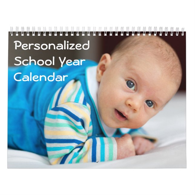 Calendario de año escolar personalizado (Tapa)