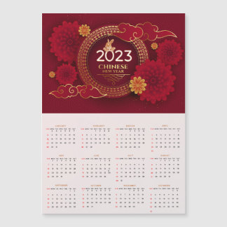 Calendario de Año Nuevo Chino del Conejo 2023