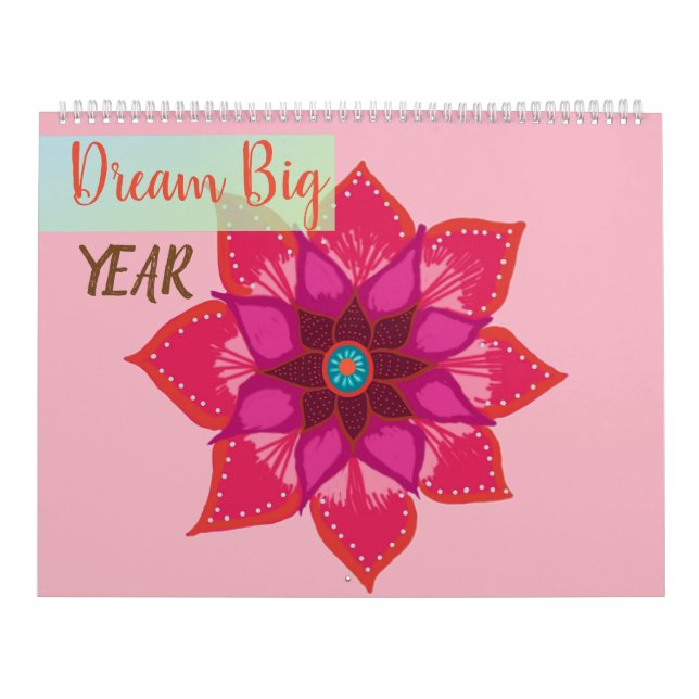 Calendario de Año Nuevo de Mente Positiva (Tapa)