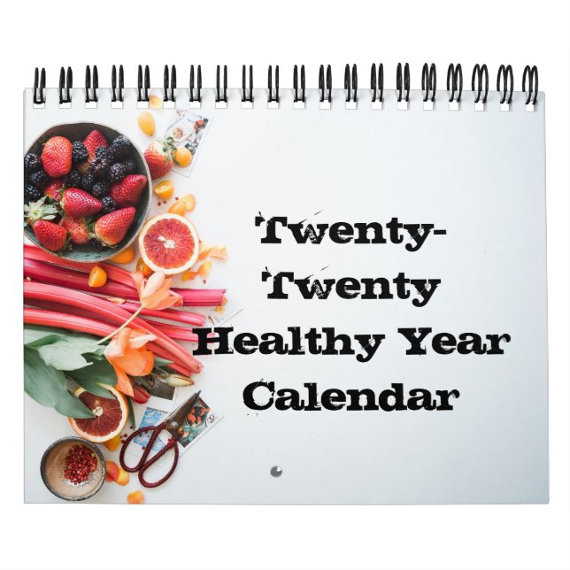Calendario de Año Saludable 2020 (Tapa)