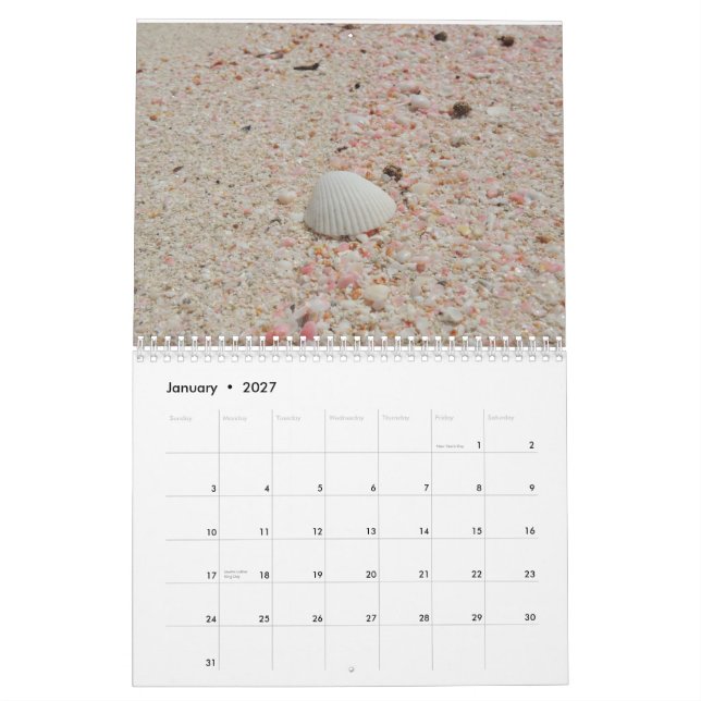 Calendario de Antigua y de Barbuda (Jan 2027)