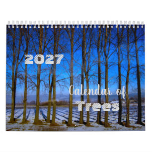 Calendario de Árboles 2027 Fotos Hermosas