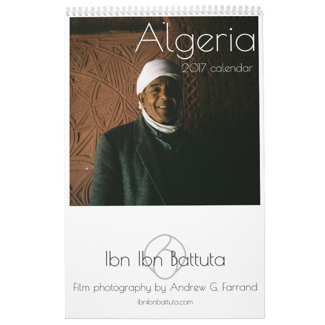 Calendario de ARGELIA 2017 de Ibn Ibn Battuta (Tapa)