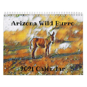 Calendario de Arizona Wild Burro 2022