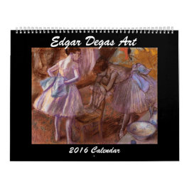 Calendario de Arte 2016 de Edgar Degas