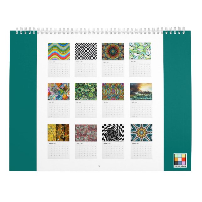 Calendario de Arte 2021 (Reverso)