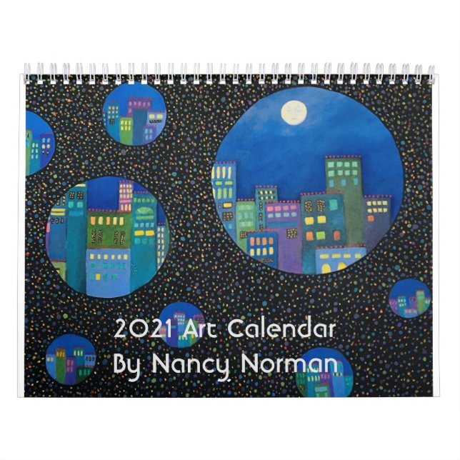 Calendario de Arte 2021 de Nancy Norman (Tapa)