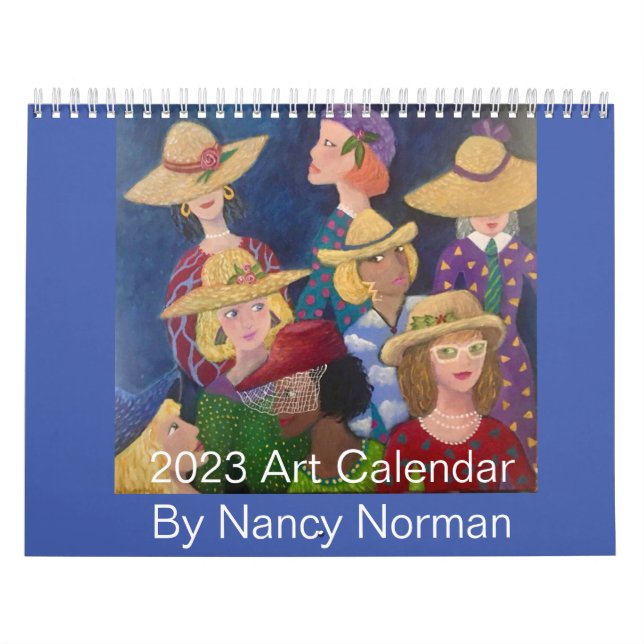 Calendario de Arte 2023 de Nancy Norman (Tapa)