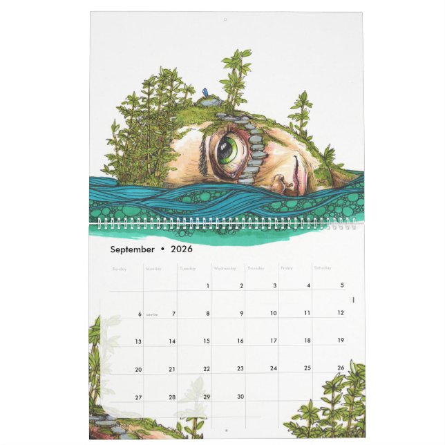 Calendario de Arte 2025 de Ben Geiger (Sep 2026)