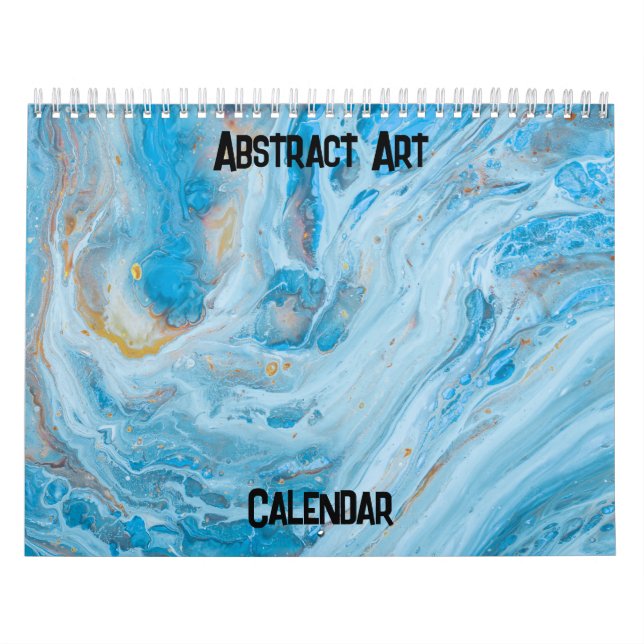 Calendario de arte abstracto original (Tapa)