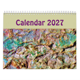 Calendario de Arte Abstracto Único 2023  Fondo