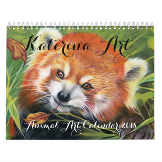 Calendario de Arte Animal 2018 Arte Katerina