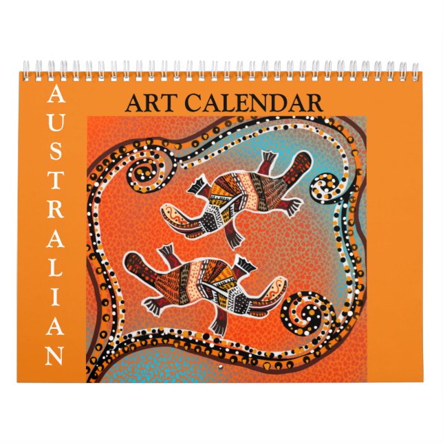 CALENDARIO DE ARTE AUSTRALIANO (Tapa)