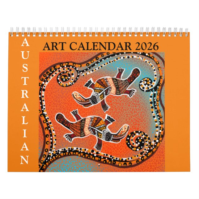 CALENDARIO DE ARTE AUSTRALIANO 2026 (Tapa)