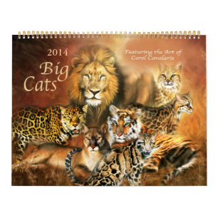 Calendario de Arte Big Cats 2014