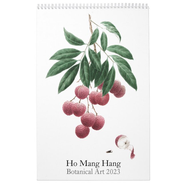 Calendario de arte botánico 2023 (Tapa)