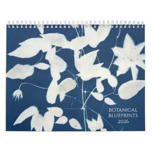 Calendario de Arte Botánico de Pared 2026