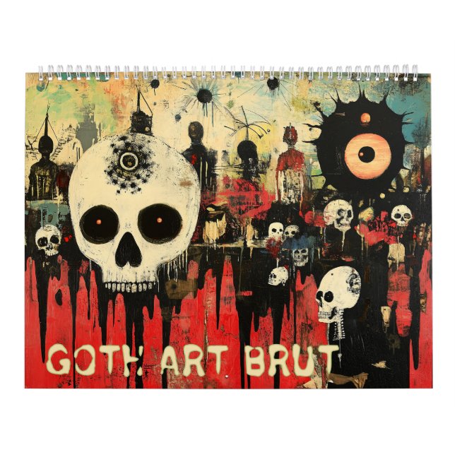 Calendario de Arte Brut Gótico (Tapa)